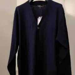 CLOSSI BIZ ネイビー カーディガン LL