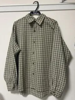 【kutir】長袖チェックシャツ