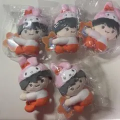 なにわ男子 大西流星 サンリオコラボぬいぐるみ 5体セット売り