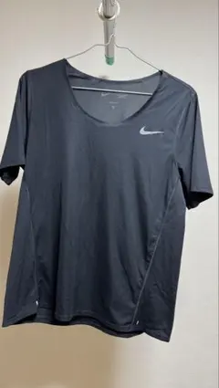 NIKE ナイキ DRI-FIT レディース半袖Tシャツ ブラック Lサイズ