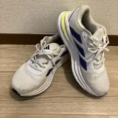 adidas スニーカー ホワイト ブルー メンズのサムネイル