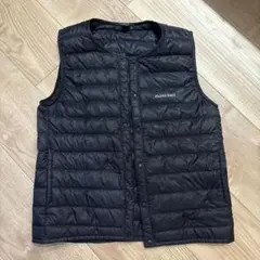 極美品モンベル　800FP スペリオダウンベスト メンズMブラック 極美品モンベル 800FP スペリオダウンベスト メンズMブラック ⭐極美品