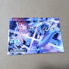 アイドルマスター シャイニーカラーズ 和泉愛依 サイン入りブロマイド L判
