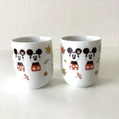 ディズニーランド　ミッキーミニー　お湯飲み 2個セット