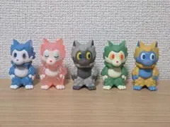 全5種 VAG おおかみくん シリーズ 31.5 ガチャ ソフビ フィギュア