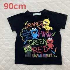 SESAME STREET セサミストリート 半袖Tシャツ ブラック　90cmのサムネイル