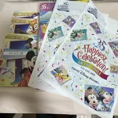 【実写Today付】ディズニー 35周年 限定ノート・ショッパー・Today
