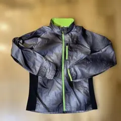 ドット柄 フルジップ ウィンドブレーカー