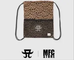 浜崎あゆみ MFC STORE コラボ ノベルティ ヒョウ柄ナップザック 新品