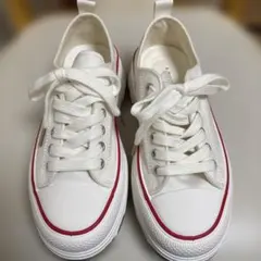 早い者勝ち‼️clear厚底スニーカー ホワイト 新品 未使用 匿名配送 箱あり