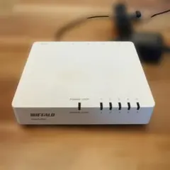 BUFFALO 無線LAN中継機 5ポート DC IN ホワイト