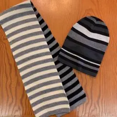 H&M マフラー　ニット帽