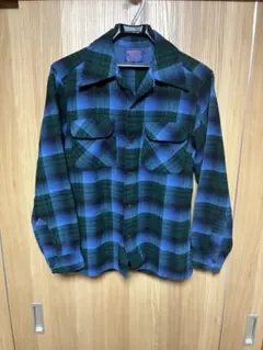 Pendleton ウール チェックネルシャツ70s