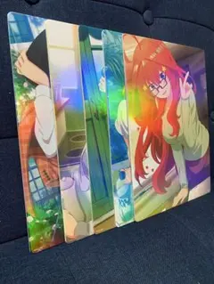 五等分の花嫁 イラストボード ホログラムver. 5姉妹セット（＋おまけ）