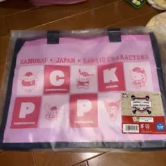 タイトーくじ 侍ジャパン×サンリオキャラクターズ B賞 クリアトートバッグ