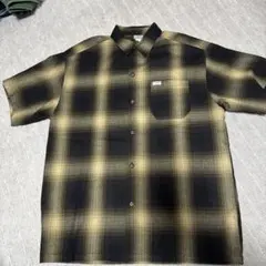 キャルトップ チェック柄 半袖ネルシャツ　最終値下げ