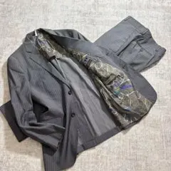 ETRO エトロ スーツ セットアップ 裏地 総柄 ペイズリー グレー 48のサムネイル
