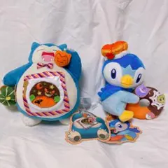 タグ付き]ポケモンぬいぐるみ まとめ売り カビゴン ポッチャマ - メルカリ