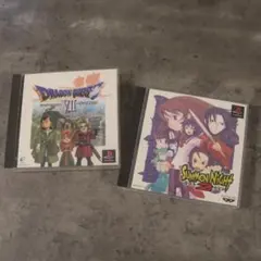 PS1 ドラゴンクエスト7 サモンナイト2 2本セット