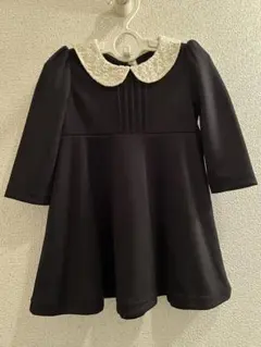 ワンピース 冠婚葬祭 入園式 黒 フォーマル 80