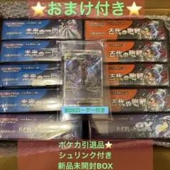 ポケカ引退品 シュリンク付きボックス 10箱
