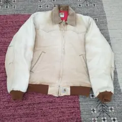 90s　カーハート　サンタフェジャケット　USA製 デトロイト　M　鬼フェード