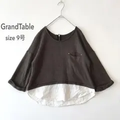 グランターブル ヤマダヤ レイヤード風　プルオーバーニット　9号 M相当のサムネイル