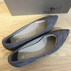 ORiental Traffic グレー ポインテッドトゥパンプス