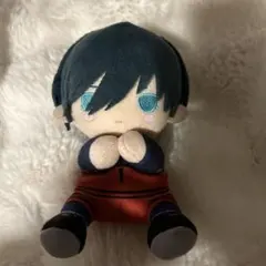 ブルーロック 糸師凛 ぴたぬい ぬいぐるみ キーホルダー