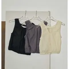 【新品未使用】TODAYFUL ウォッシャーバルーンタンクトップ トップス