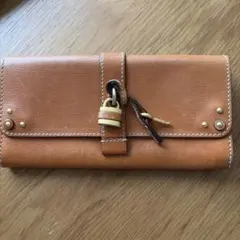 Chloe パディントン 長財布 ブラウン レザーのサムネイル