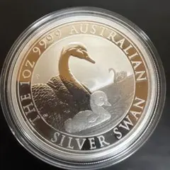 2018年 オーストラリア スワン 銀貨 SILVER 1オンス 純銀　白鳥 2018年 オーストラリア スワン 銀貨 SILVER 1オンス 純銀 白鳥 - メルカリ コレクション