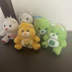 ケアベア ぬいぐるみ マスコット 5体セットのサムネイル