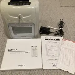 タイムレコーダー VT-1000 Eカード付き