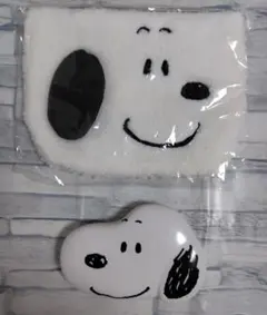 スヌーピー　ポーチ＆印鑑ケース