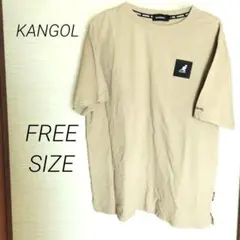 【KANGOL】半袖Tシャツ ベージュ