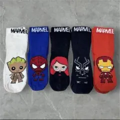 MARVEL❣️キッズ 靴下 かっこいい 5点 セット 15cm~