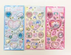 キラキラジュエルシール　サンリオ★新品 3枚セット