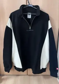 ELEMENT ハーフジップ スウェット L ブラック