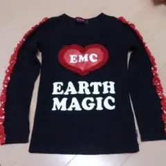 130㎝★アースマジック★美品！ロンT ヒスミニ、ロニ、アナップ