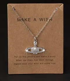 惑星モチーフ ネックレス 40cm+7cm