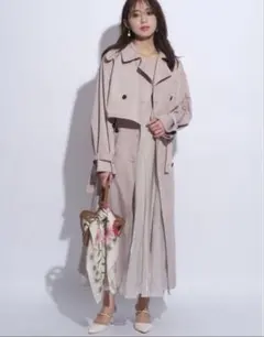 Herlipto Grace Long Trench Coat Sサイズ Fubail / Grace Long Trench Coat