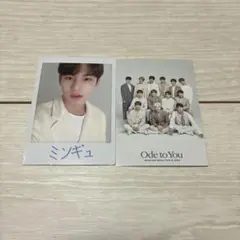 【訳あり】SEVENTEEN ミンギュ Ode to you トレカ