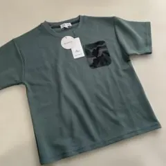 【新品】ALWEAR ポッケ付き　Tシャツ 130 ドライワッフル　汗速乾