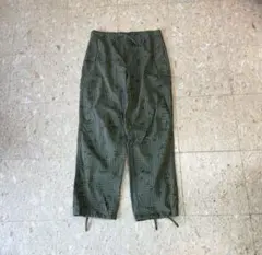80s 【米軍ミリタリー】ナイトデザートカモオーバーパンツ