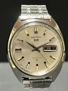 ★動作良好！超美品！SEIKO 5 [5126-8010]自動巻メンズ腕時計