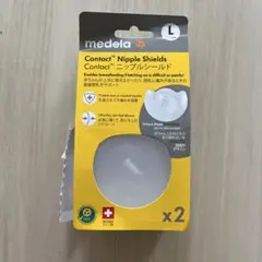 medela 授乳用　ニップルシールドLサイズ１枚専用ケース付のサムネイル