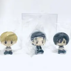 進撃の巨人 一番くじ H賞 ちょこのっこフィギュア エレン ミカサ アルミン