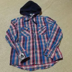 た*く様 XLARGE エックスラージ シャツ フード付 M