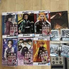 鬼滅の刃 フィギュア＆カード 8点セット